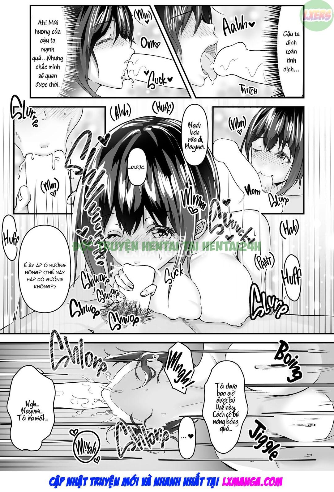 Hình ảnh 14 trong Taking Another Man's Cock Because Her Husband Asked Her To - One Shot - Hentaimanhwa.net