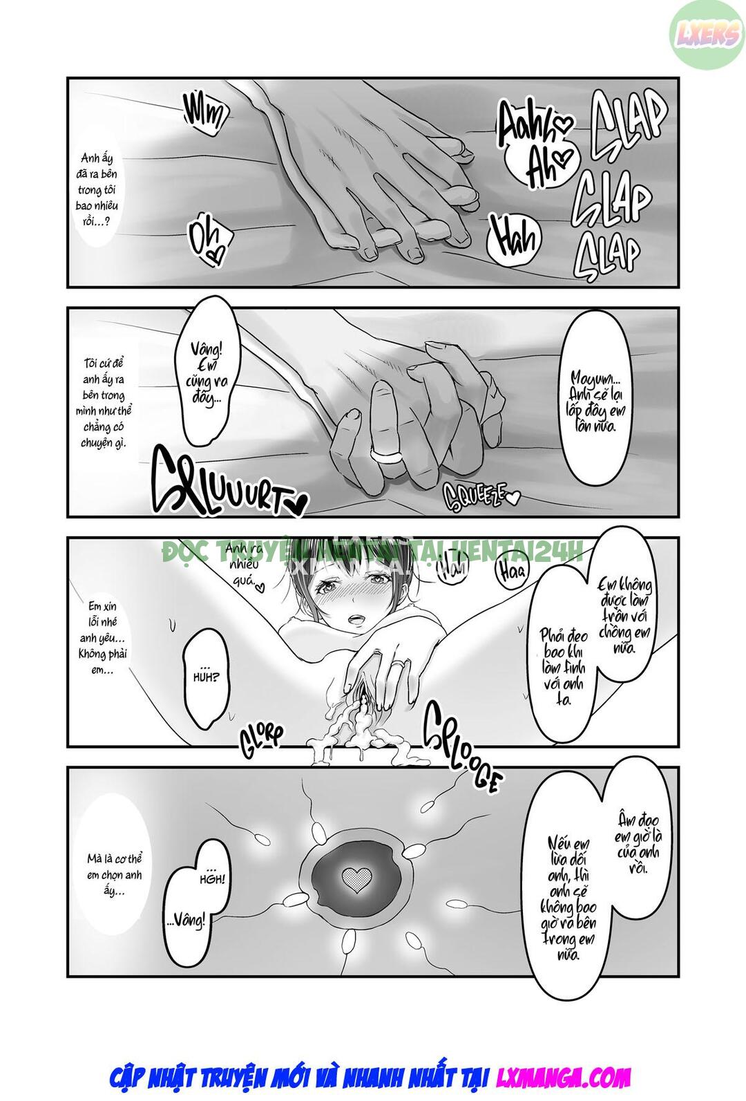 Hình ảnh 46 trong Taking Another Man's Cock Because Her Husband Asked Her To - One Shot - Hentaimanhwa.net