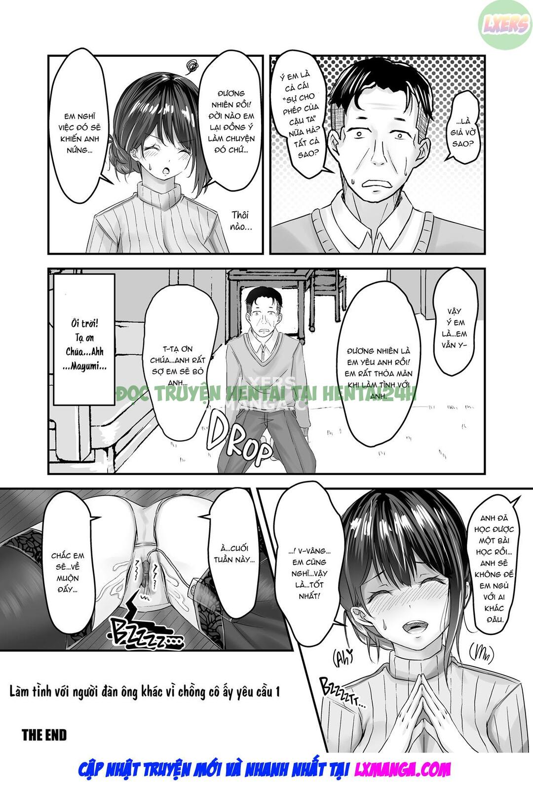 Hình ảnh 49 trong Taking Another Man's Cock Because Her Husband Asked Her To - One Shot - Hentaimanhwa.net