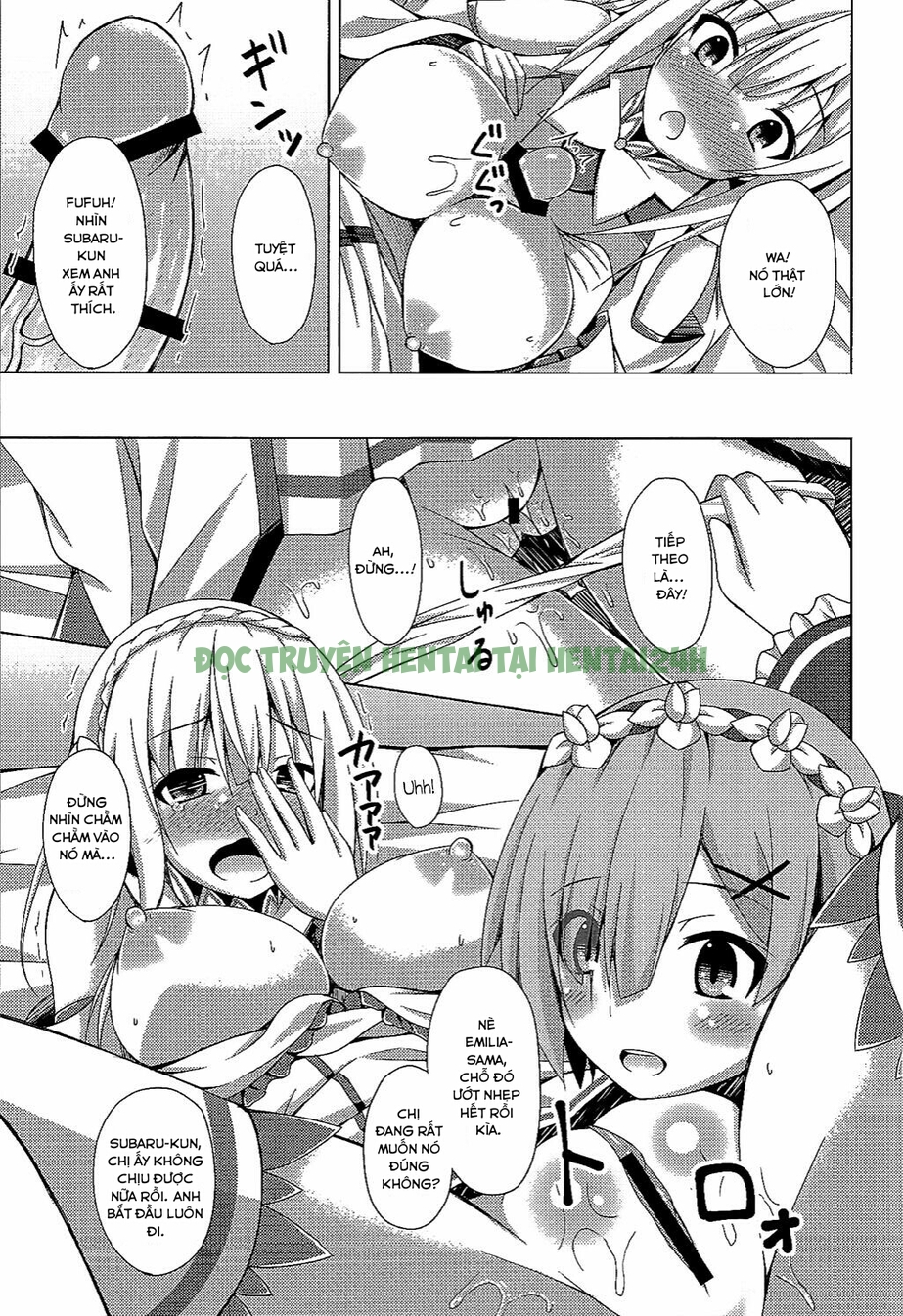 Xem ảnh 13 trong truyện hentai Teach Me, Rem-sensei! An Introduction To Sex With Emilia-tan - One Shot - truyenhentai18.pro