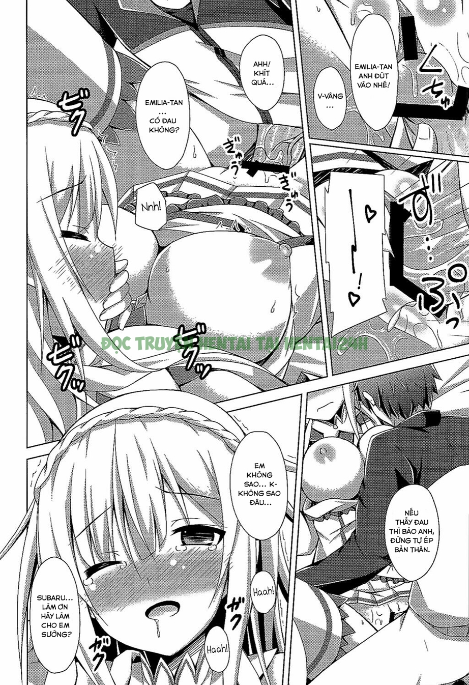 Xem ảnh 14 trong truyện hentai Teach Me, Rem-sensei! An Introduction To Sex With Emilia-tan - One Shot - truyenhentai18.pro