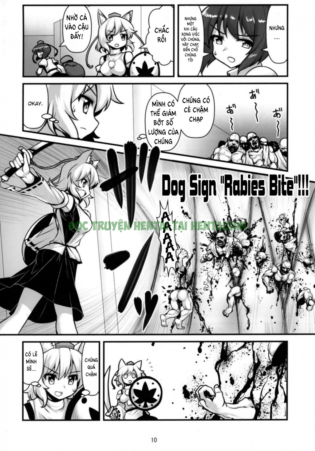 Xem ảnh 11 trong truyện hentai Tengu Vs Bio Hazard Oji-san - One Shot - Truyenhentai18.net