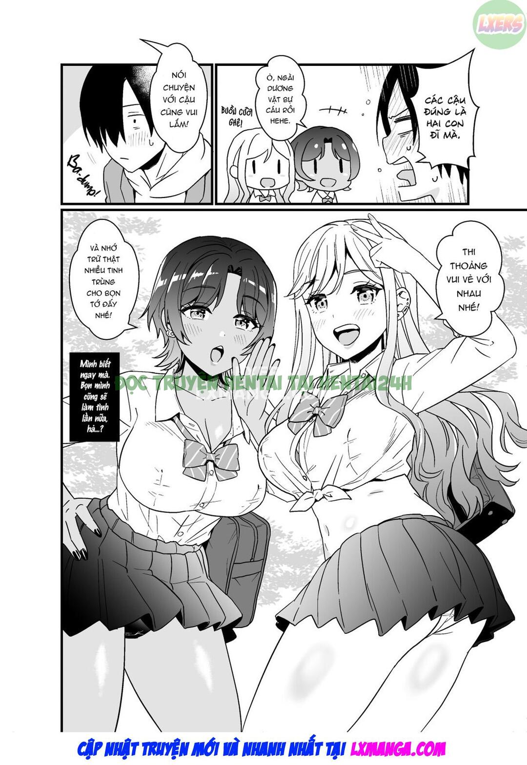 Xem ảnh 44 trong truyện hentai That Time Gyarus Asked Me To Grope Their Tits After Class - One Shot - Truyenhentai18.net