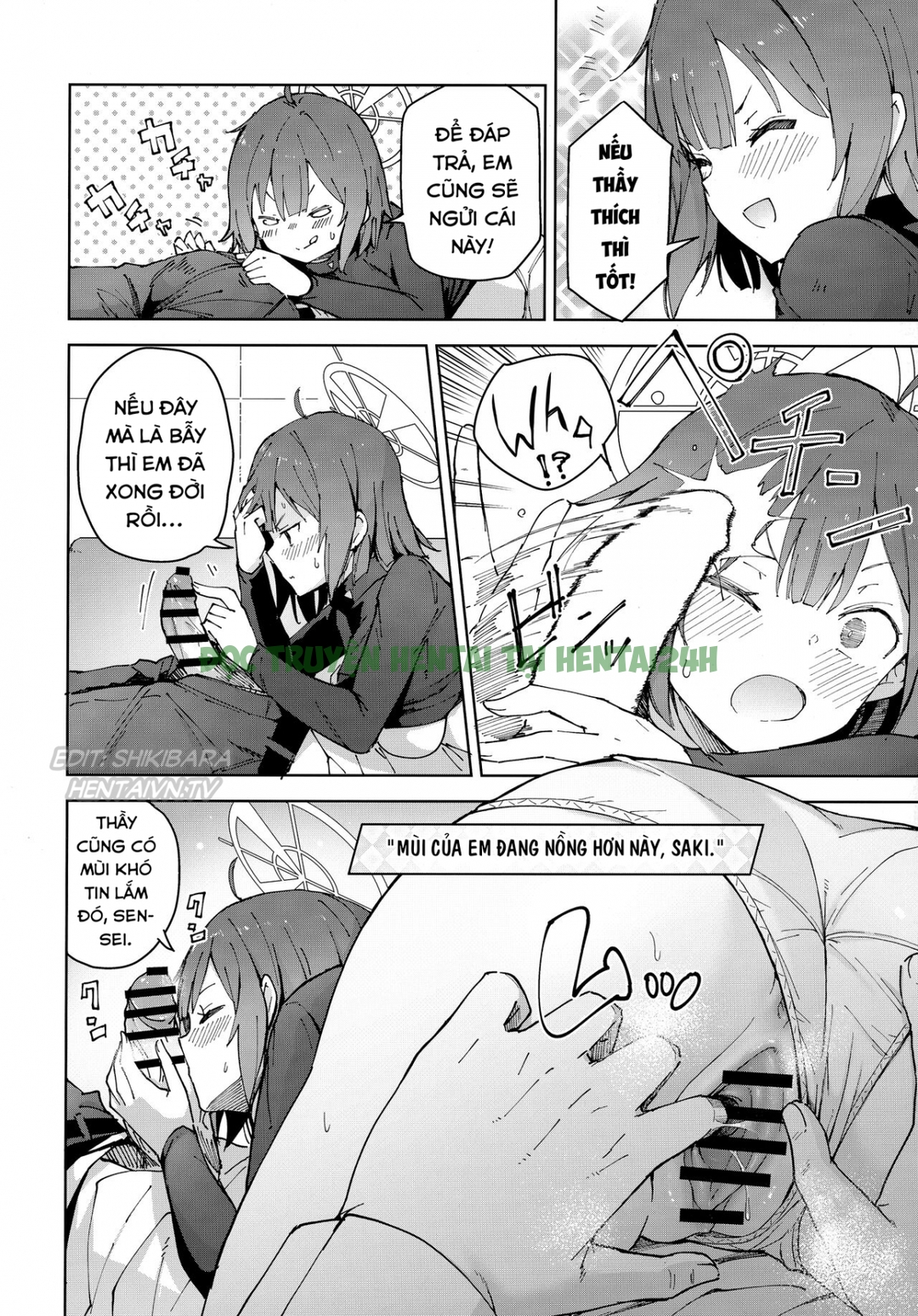 Hình ảnh 12 trong That Time I Boned Saki While Getting A Nice Whiff Of Her - One Shot - Hentaimanhwa.net