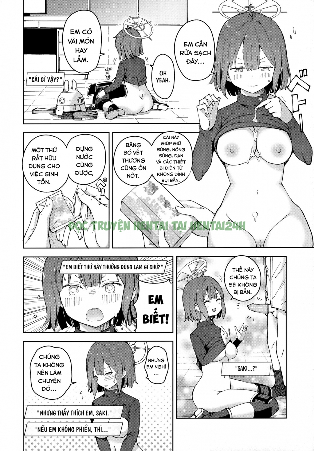 Hình ảnh 14 trong That Time I Boned Saki While Getting A Nice Whiff Of Her - One Shot - Hentaimanhwa.net