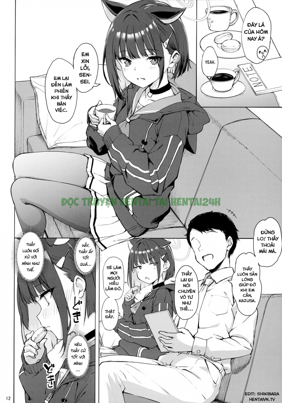 Hình ảnh 10 trong The Black Cat Is Of Age - One Shot - Hentaimanhwa.net