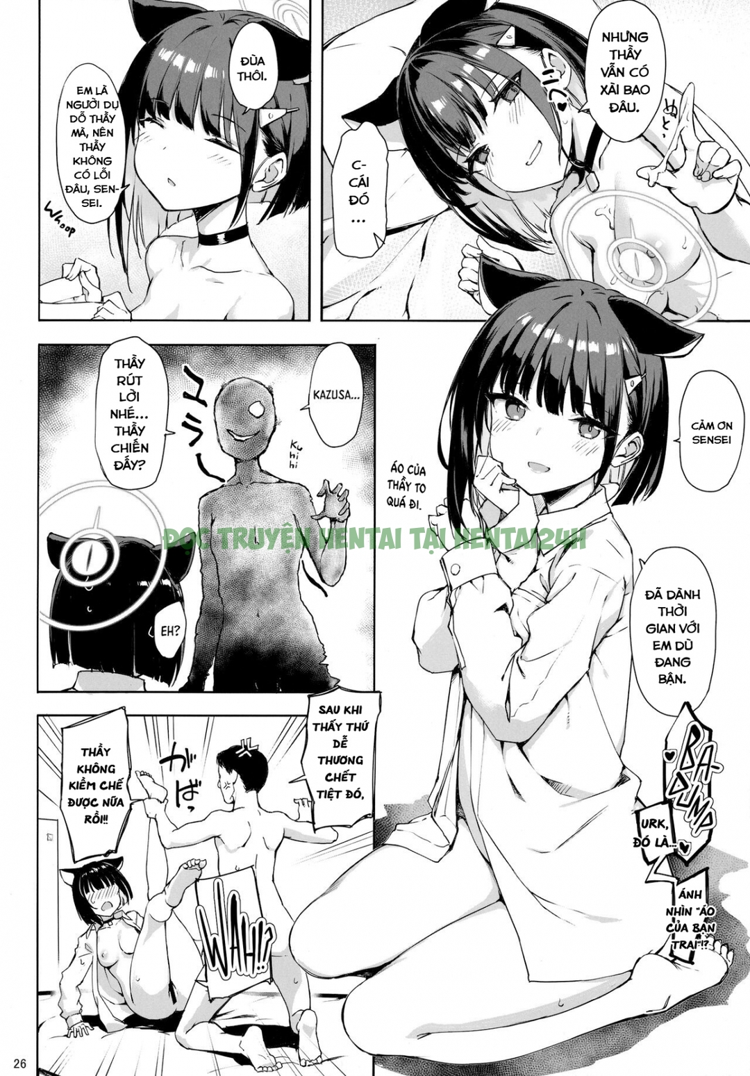 Hình ảnh 24 trong The Black Cat Is Of Age - One Shot - Hentaimanhwa.net