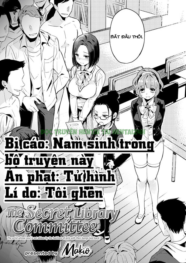 Hình ảnh 2 trong The Library Committee - One Shot - Hentaimanhwa.net