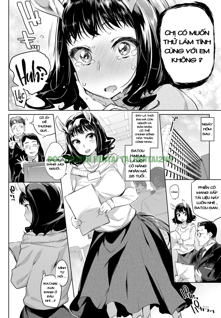 Xem ảnh 1 trong truyện hentai The Office Lady Centaur And Her Little Junior - One Shot - truyenhentai18.pro