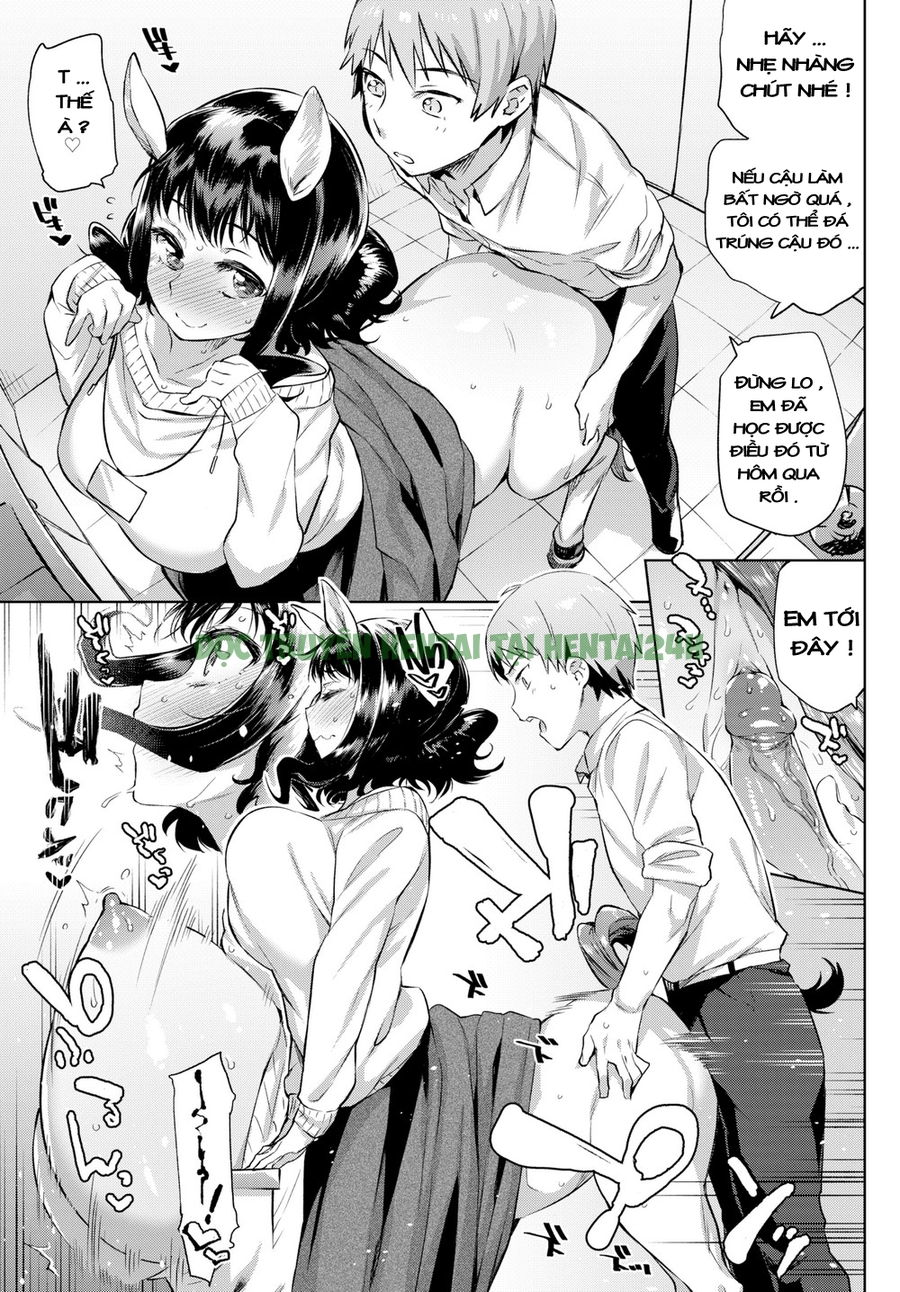 Xem ảnh 12 trong truyện hentai The Office Lady Centaur And Her Little Junior - One Shot - truyenhentai18.pro