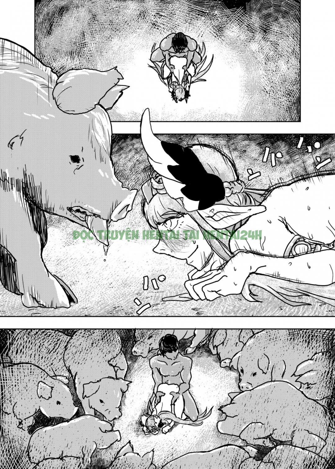 Xem ảnh 9 trong truyện hentai The Pig Witch's Lover - One Shot - truyenhentai18.pro
