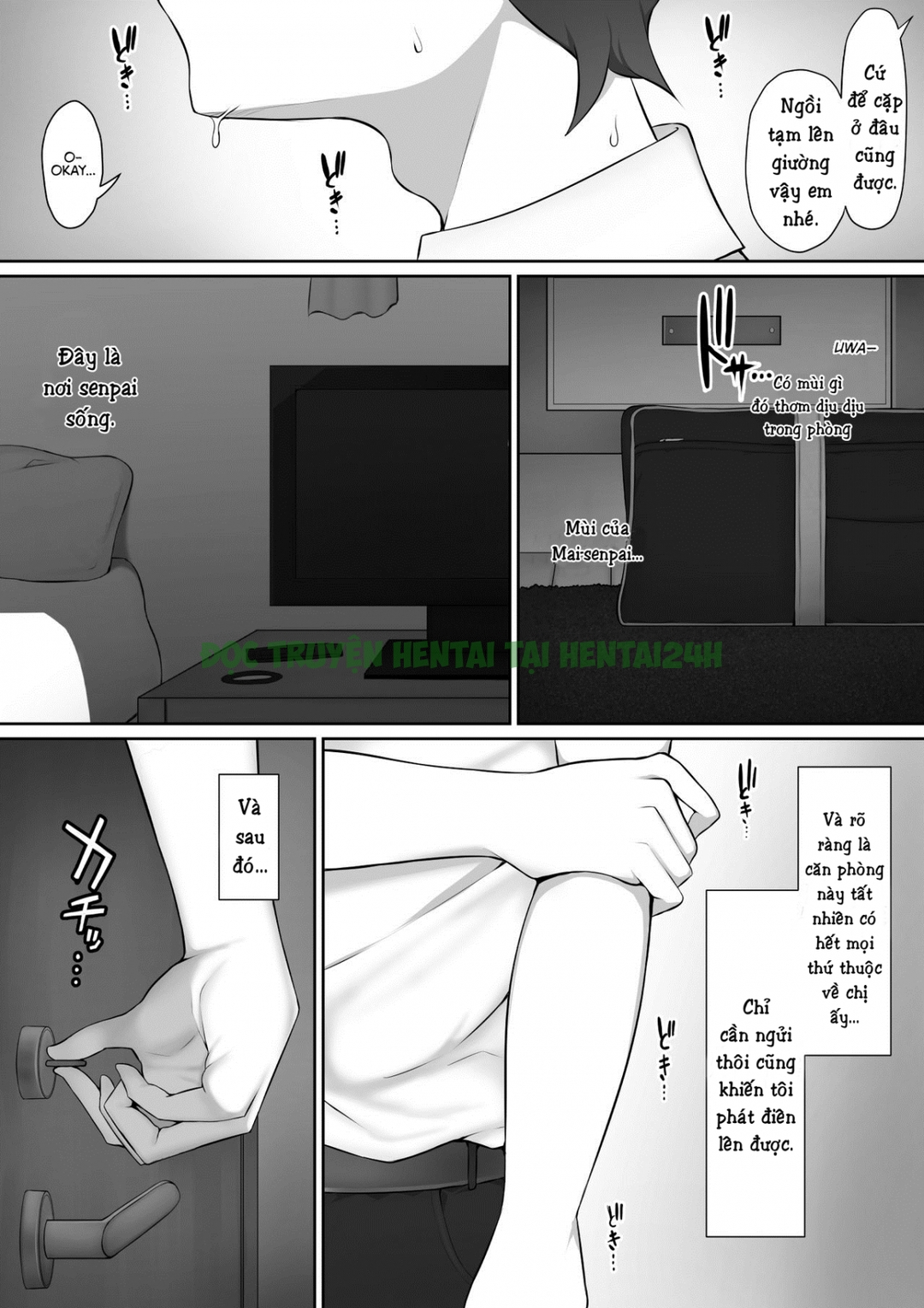 Xem ảnh 15 trong truyện hentai The Senpai That I Yearn For Brought Me To Her House After School - One Shot - truyenhentai18.pro