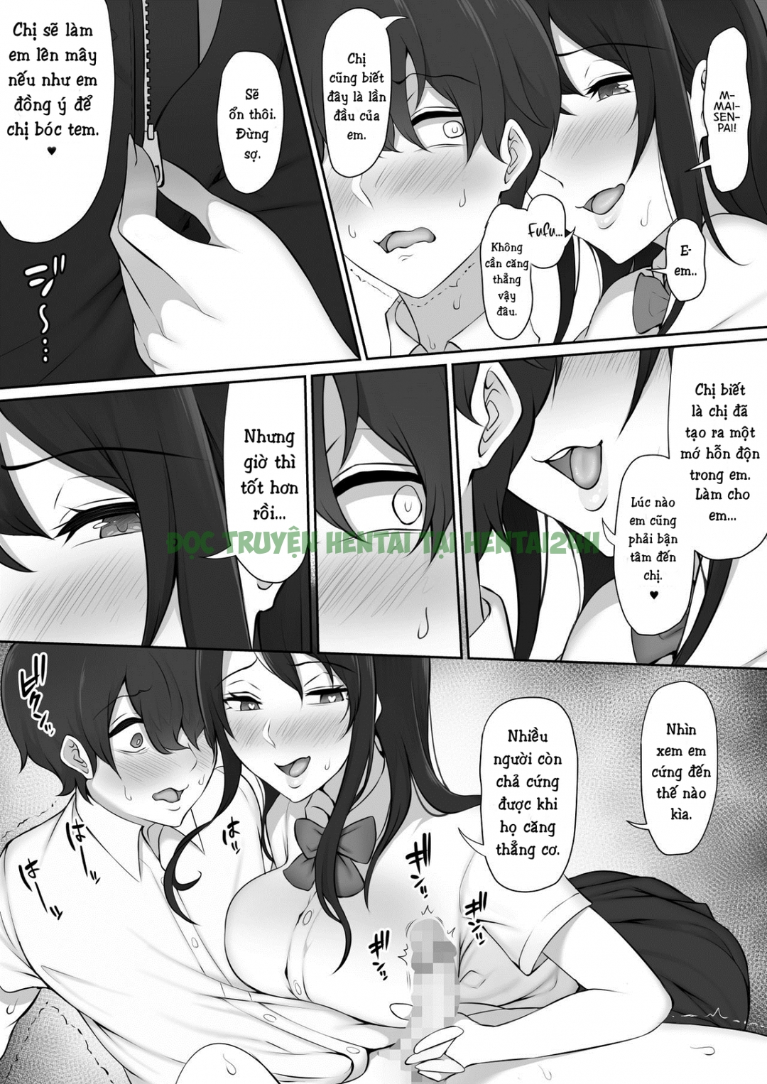 Hình ảnh 21 trong The Senpai That I Yearn For Brought Me To Her House After School - One Shot - Hentaimanhwa.net