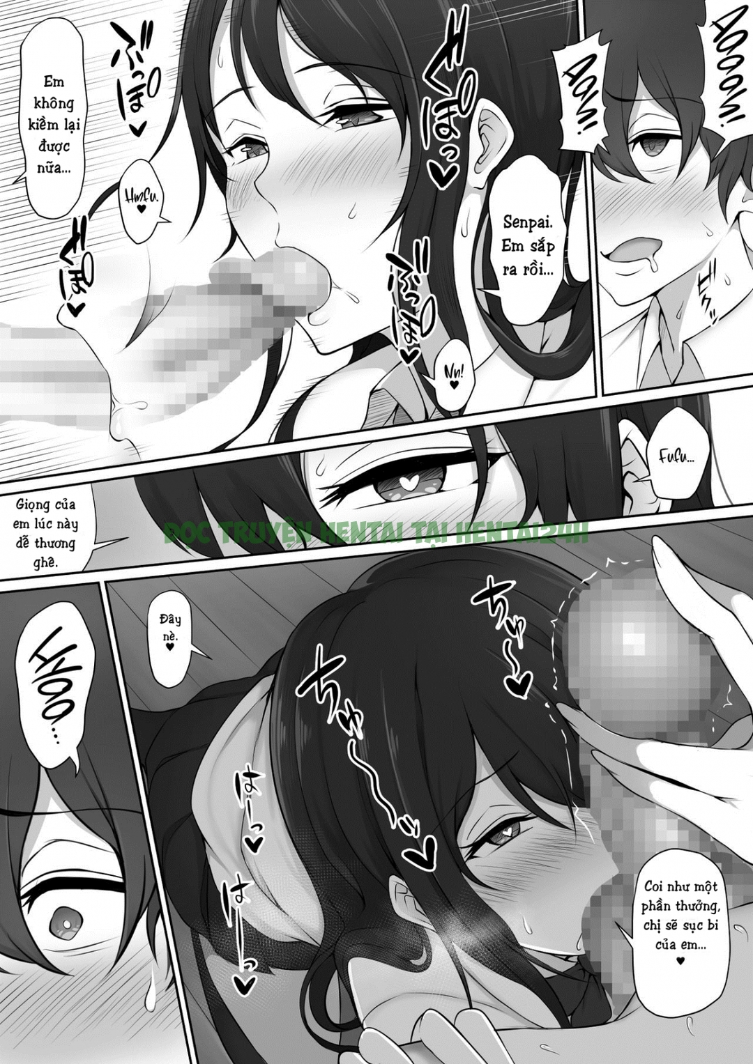 Hình ảnh 28 trong The Senpai That I Yearn For Brought Me To Her House After School - One Shot - Hentaimanhwa.net