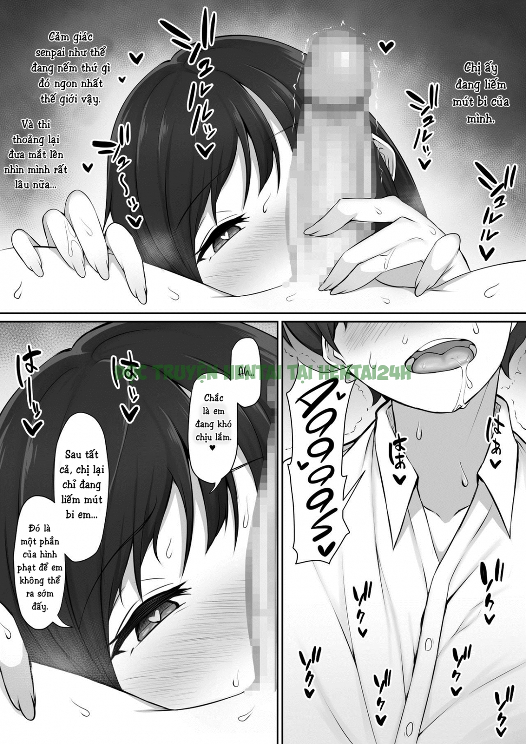 Xem ảnh 30 trong truyện hentai The Senpai That I Yearn For Brought Me To Her House After School - One Shot - truyenhentai18.pro