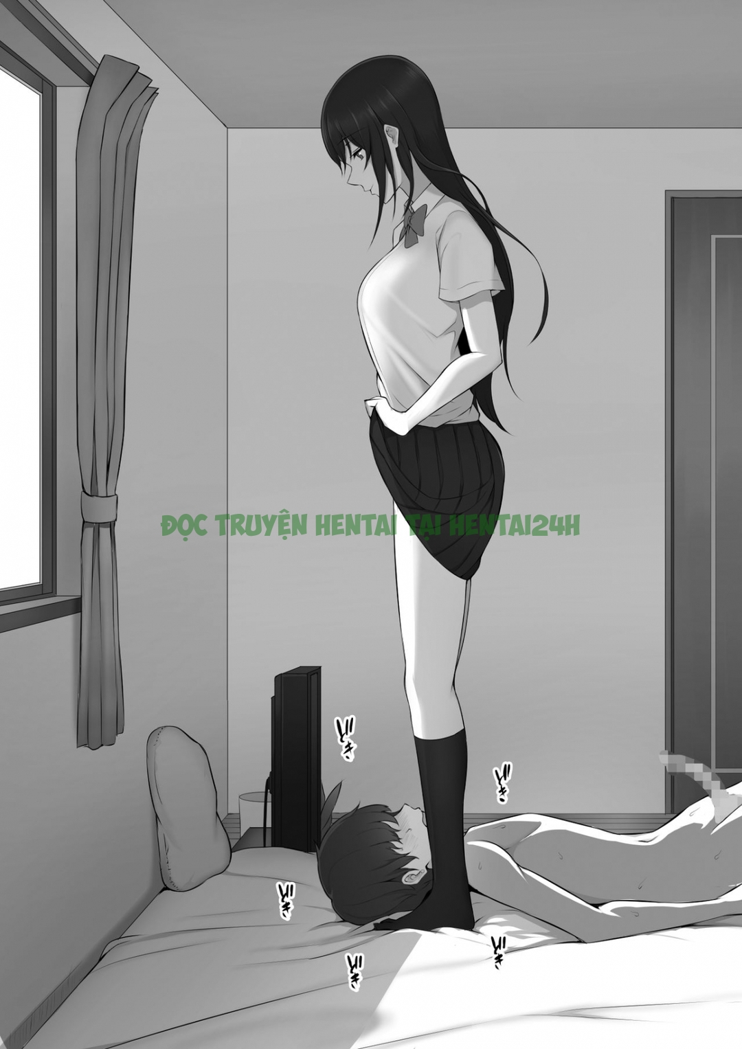 Hình ảnh 38 trong The Senpai That I Yearn For Brought Me To Her House After School - One Shot - Hentaimanhwa.net