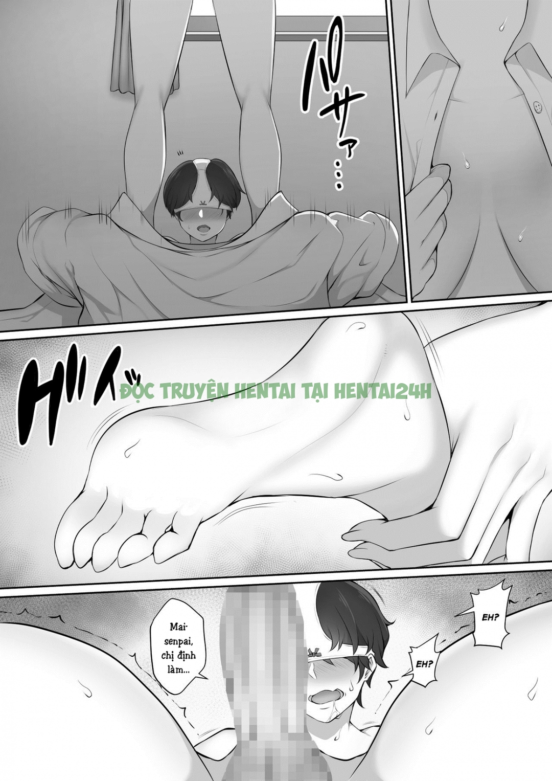 Hình ảnh 44 trong The Senpai That I Yearn For Brought Me To Her House After School - One Shot - Hentaimanhwa.net
