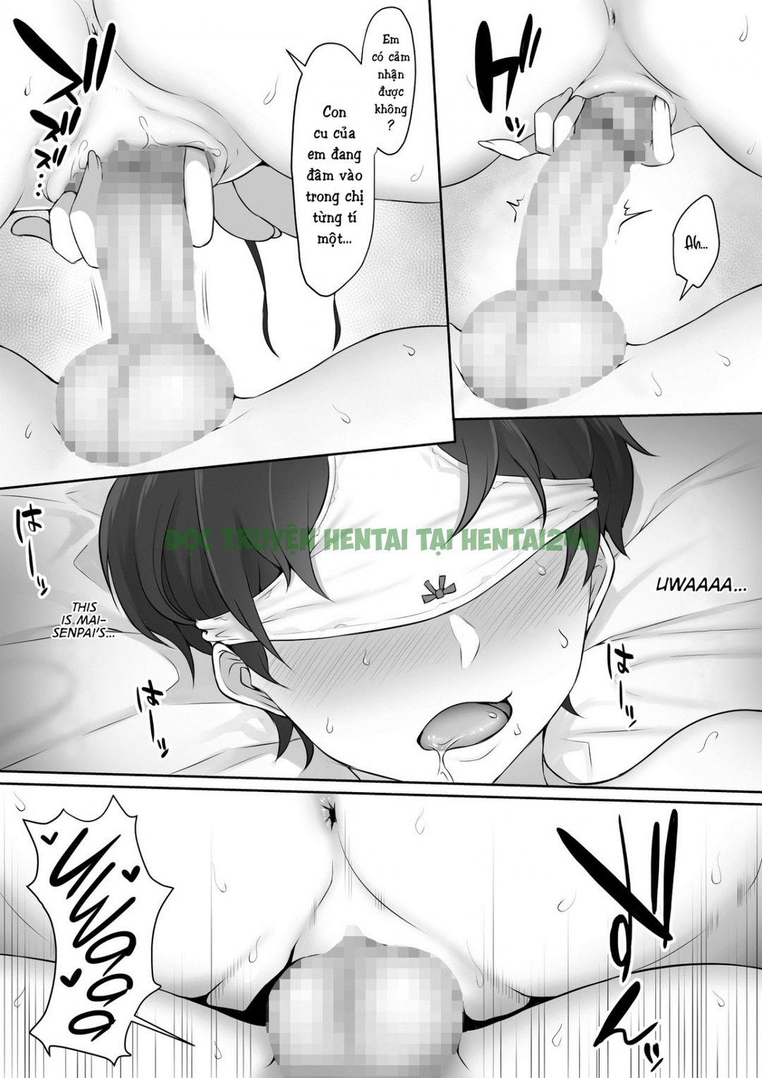 Hình ảnh 46 trong The Senpai That I Yearn For Brought Me To Her House After School - One Shot - Hentaimanhwa.net