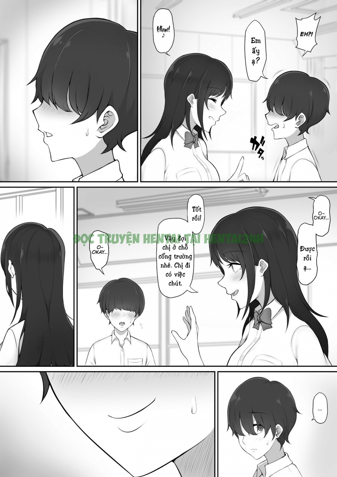 Xem ảnh 5 trong truyện hentai The Senpai That I Yearn For Brought Me To Her House After School - One Shot - truyenhentai18.pro