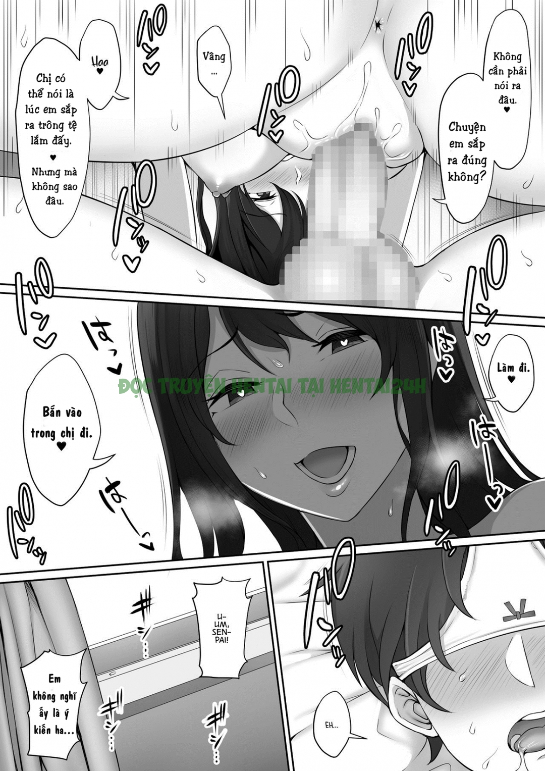Xem ảnh 51 trong truyện hentai The Senpai That I Yearn For Brought Me To Her House After School - One Shot - truyenhentai18.pro