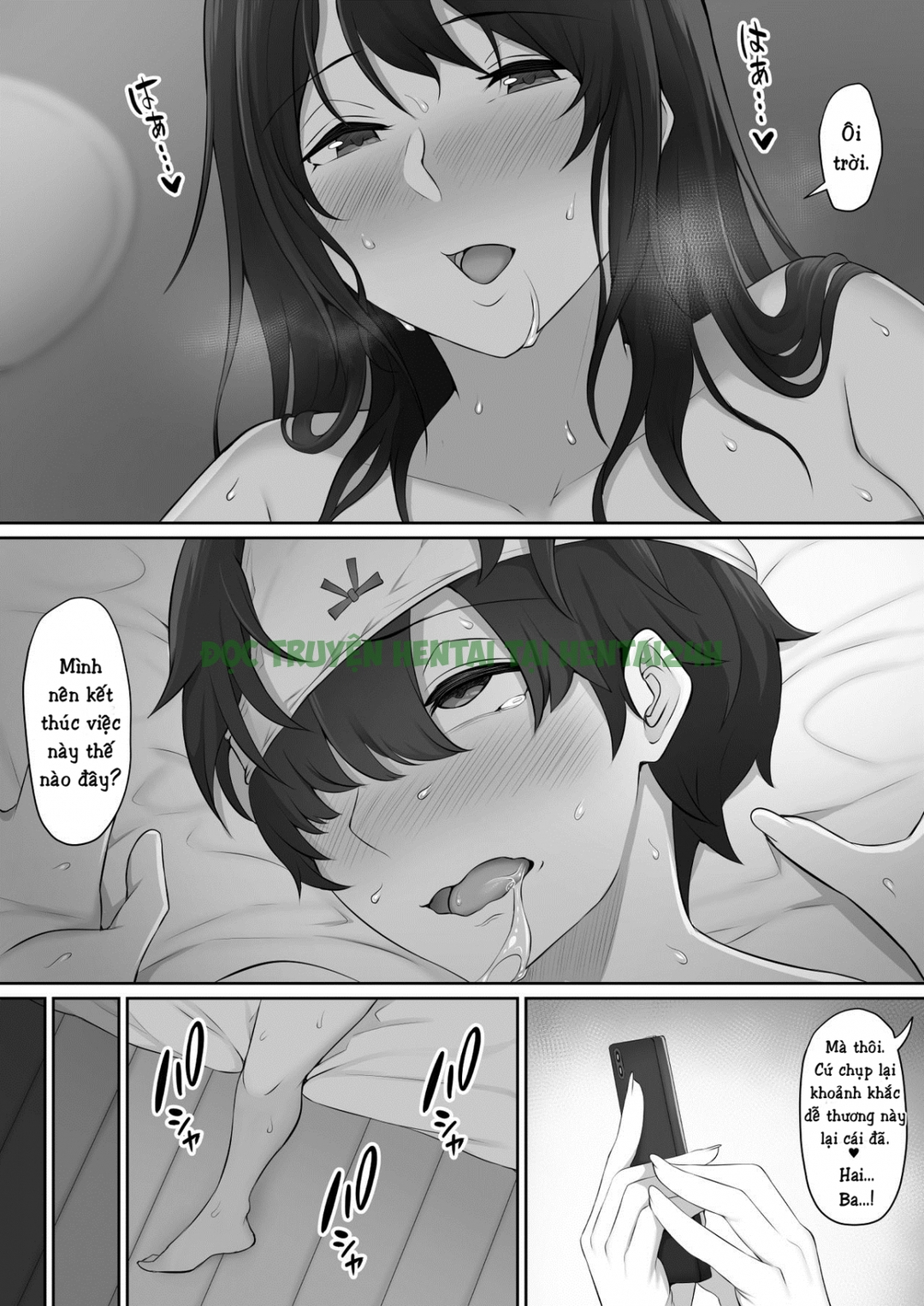 Hình ảnh 65 trong The Senpai That I Yearn For Brought Me To Her House After School - One Shot - Hentaimanhwa.net