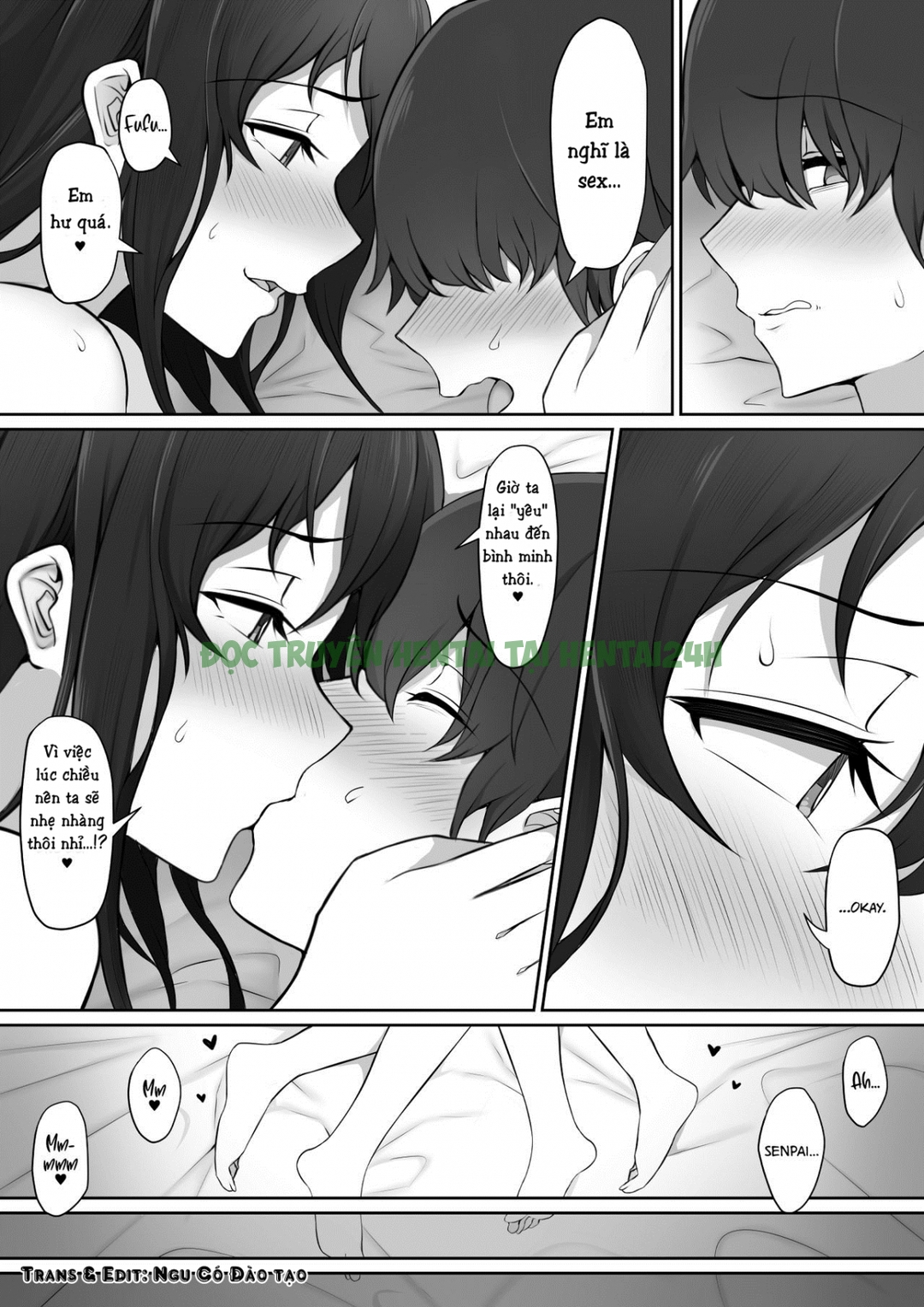 Hình ảnh 68 trong The Senpai That I Yearn For Brought Me To Her House After School - One Shot - Hentaimanhwa.net