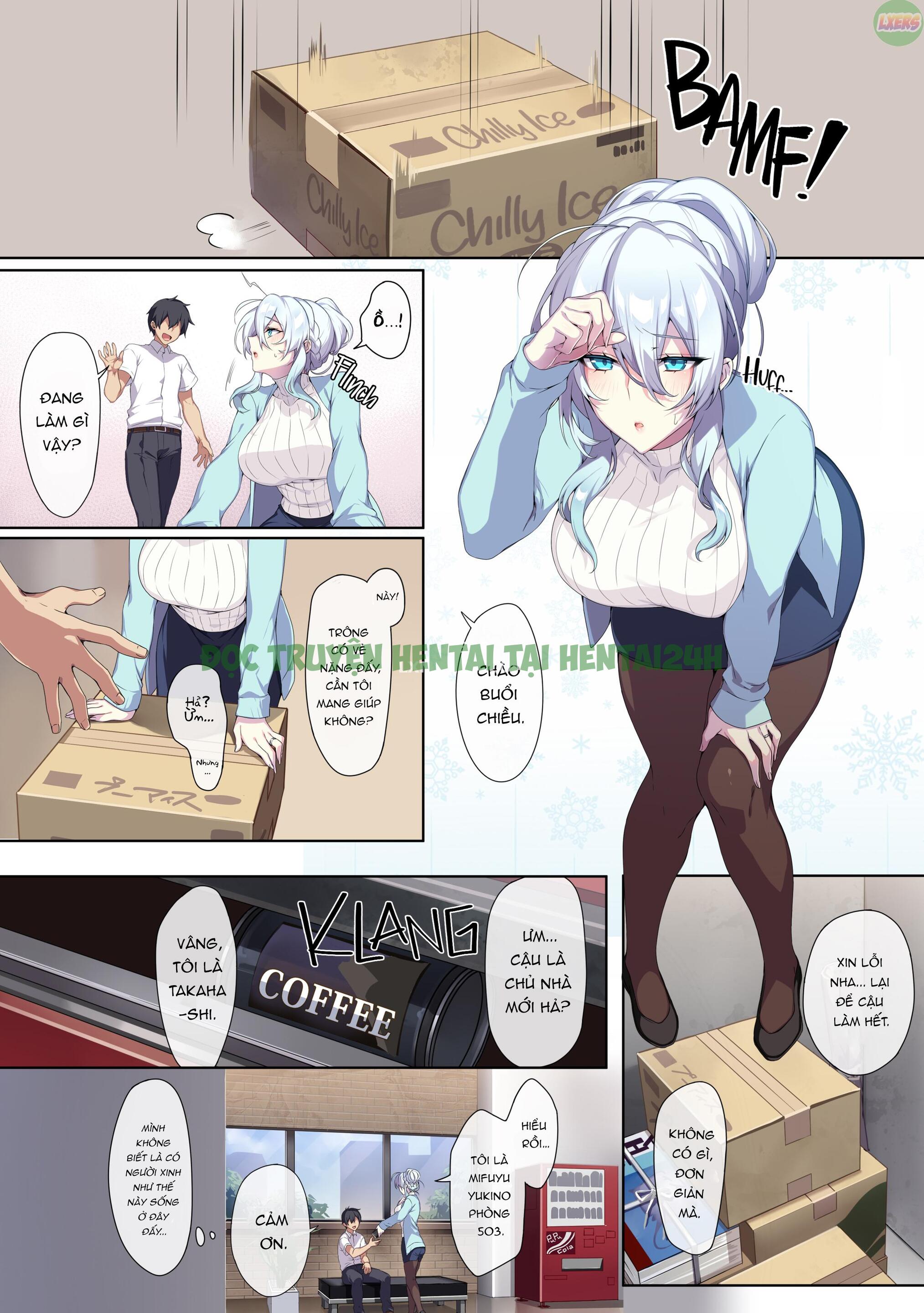 Hình ảnh 2 trong The Shy Snow Woman and the Cursed Ring - Chapterter 1 - Hentaimanhwa.net