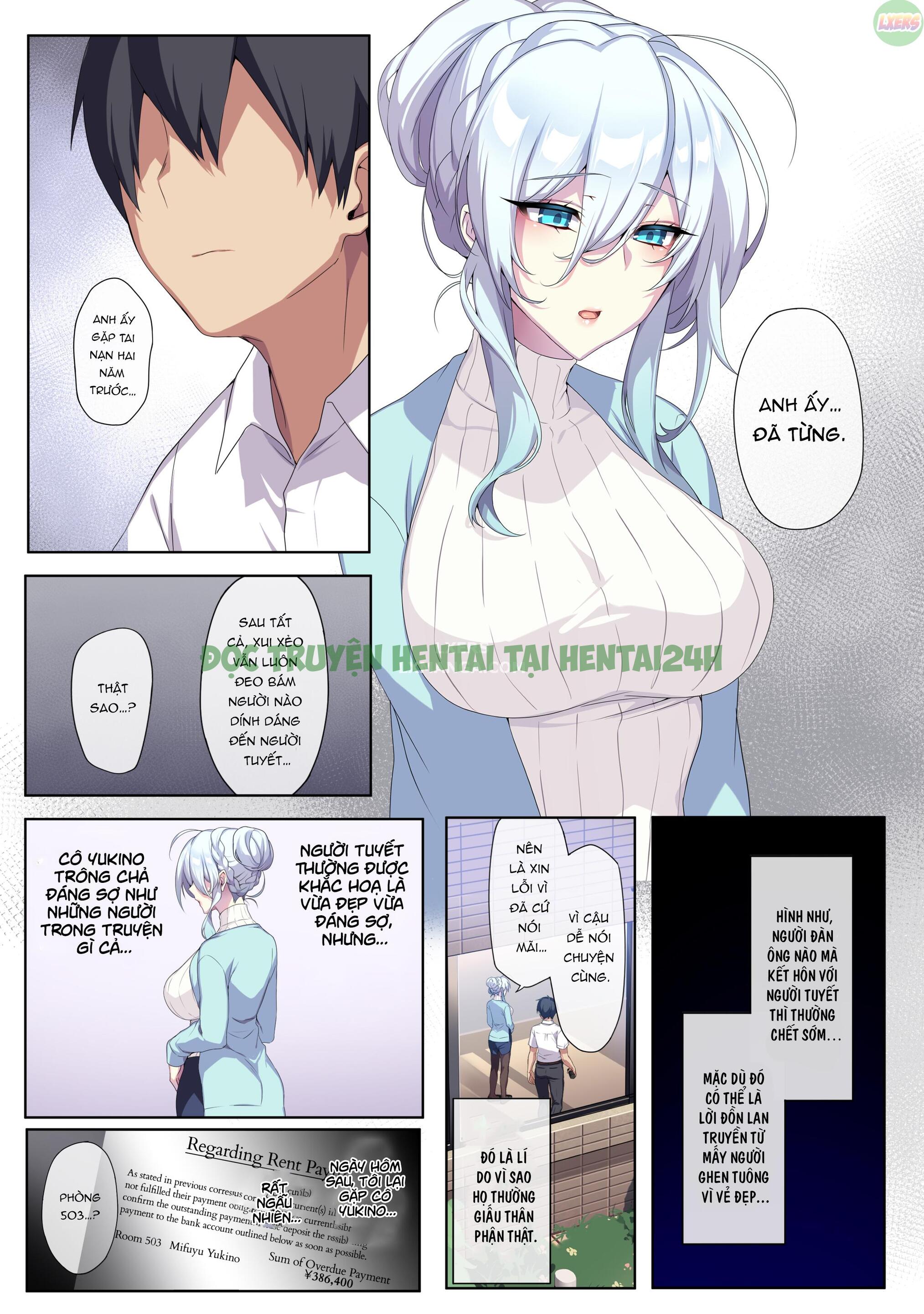 Hình ảnh 5 trong The Shy Snow Woman and the Cursed Ring - Chapter 1 - Hentaimanhwa.net