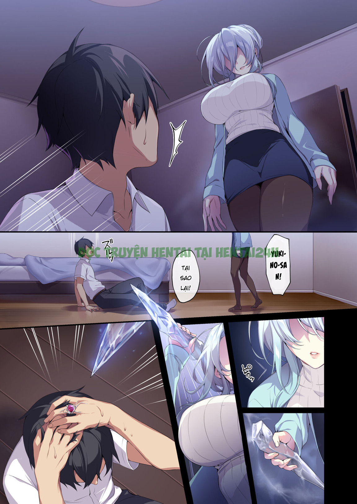 Xem ảnh The Shy Snow Woman and the Cursed Ring - Chapter 2 - 1 - Hentai24h.Tv