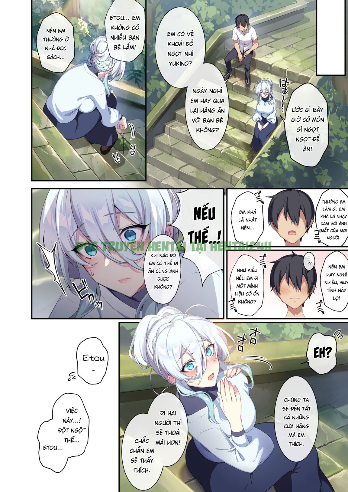 Hình ảnh 10 trong The Shy Snow Woman and the Cursed Ring - Chapter 2 - Hentaimanhwa.net
