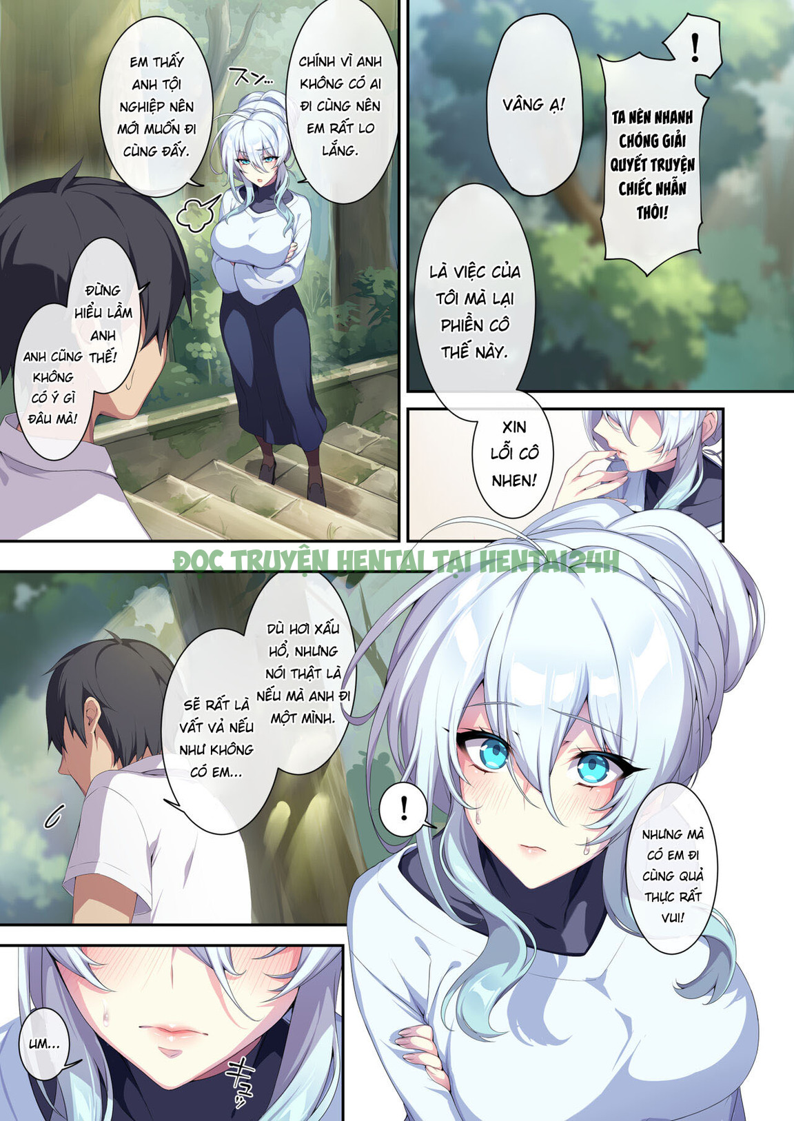 Hình ảnh 11 trong The Shy Snow Woman and the Cursed Ring - Chapterter 2 - Hentaimanhwa.net