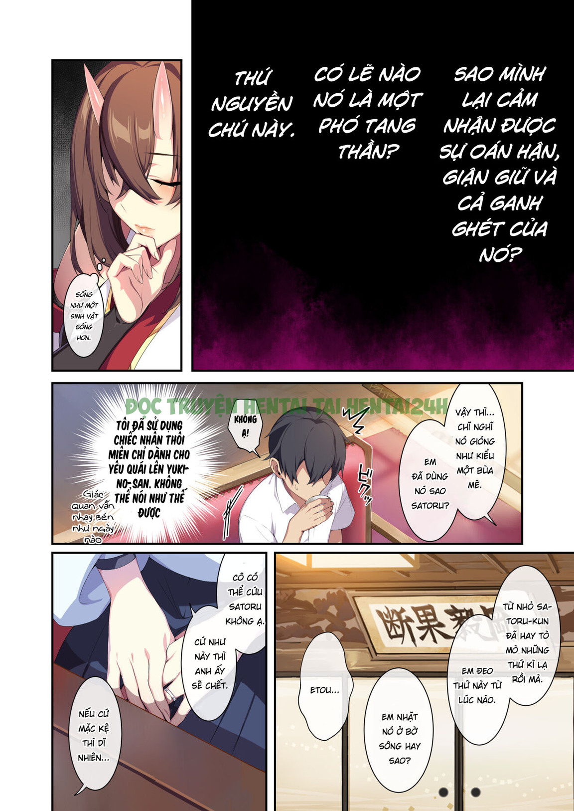 Hình ảnh 18 trong The Shy Snow Woman and the Cursed Ring - Chapterter 2 - Hentaimanhwa.net