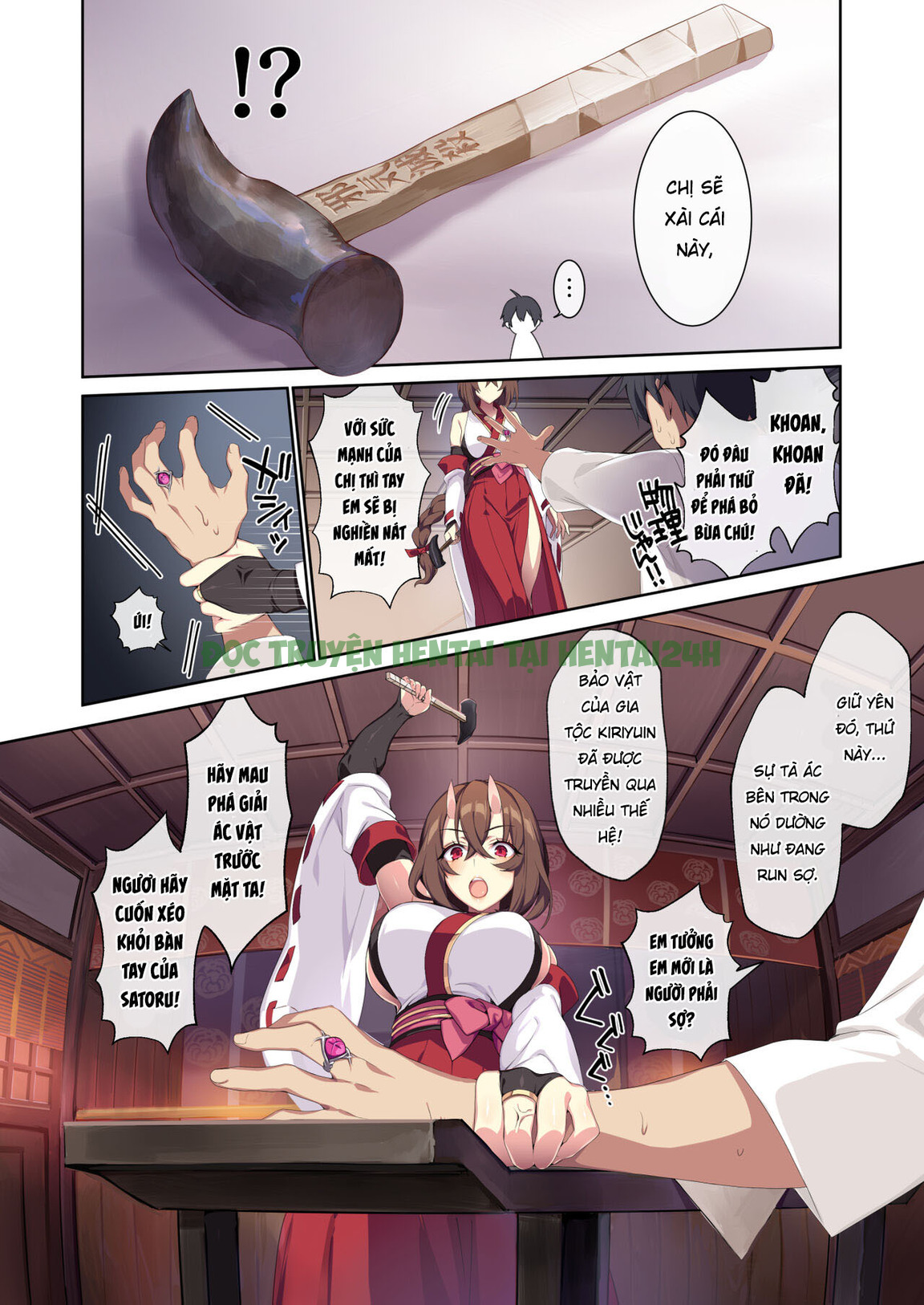 Hình ảnh 25 trong The Shy Snow Woman and the Cursed Ring - Chapter 2 - Hentaimanhwa.net