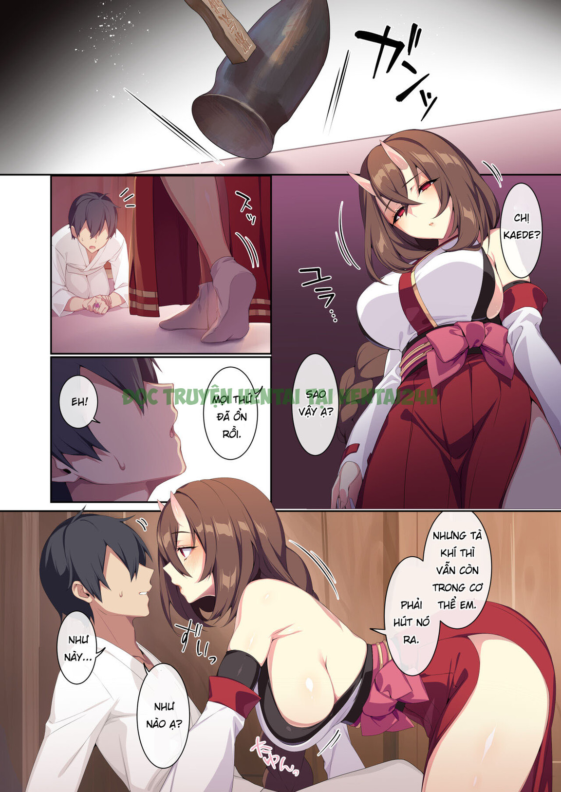 Hình ảnh 28 trong The Shy Snow Woman and the Cursed Ring - Chapter 2 - Hentaimanhwa.net