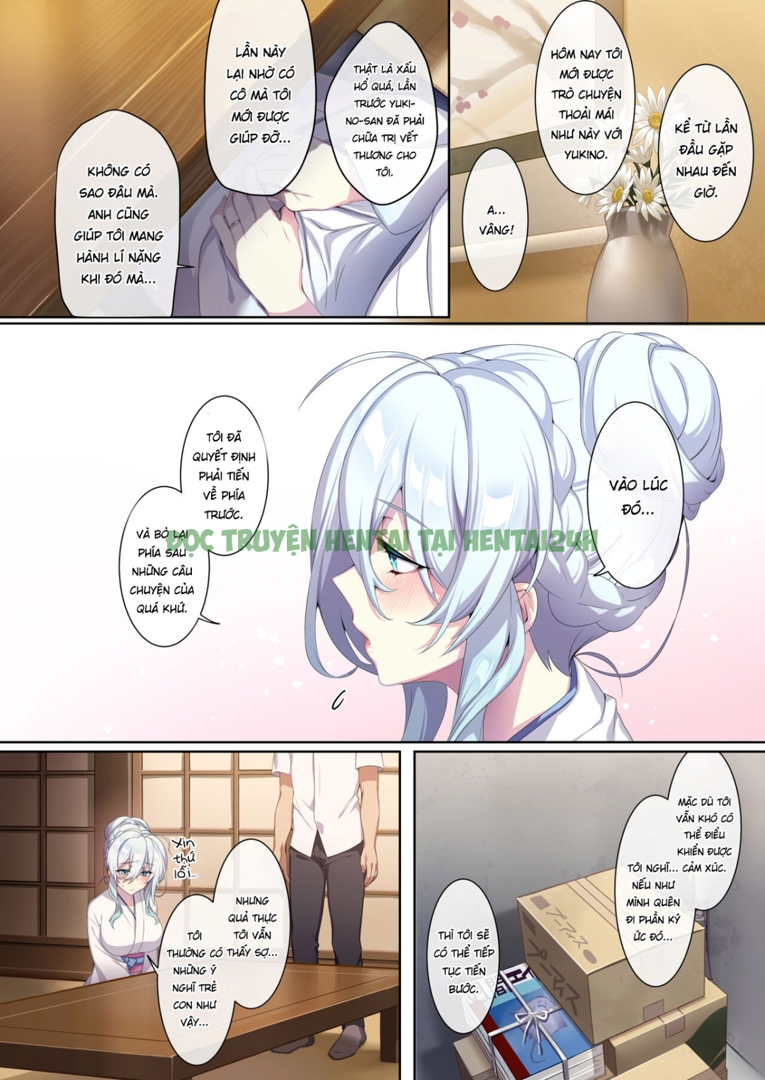 Hình ảnh 54 trong The Shy Snow Woman and the Cursed Ring - Chapter 2 - Hentaimanhwa.net