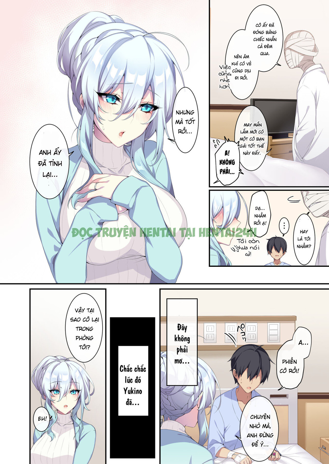 Hình ảnh 6 trong The Shy Snow Woman and the Cursed Ring - Chapter 2 - Hentaimanhwa.net