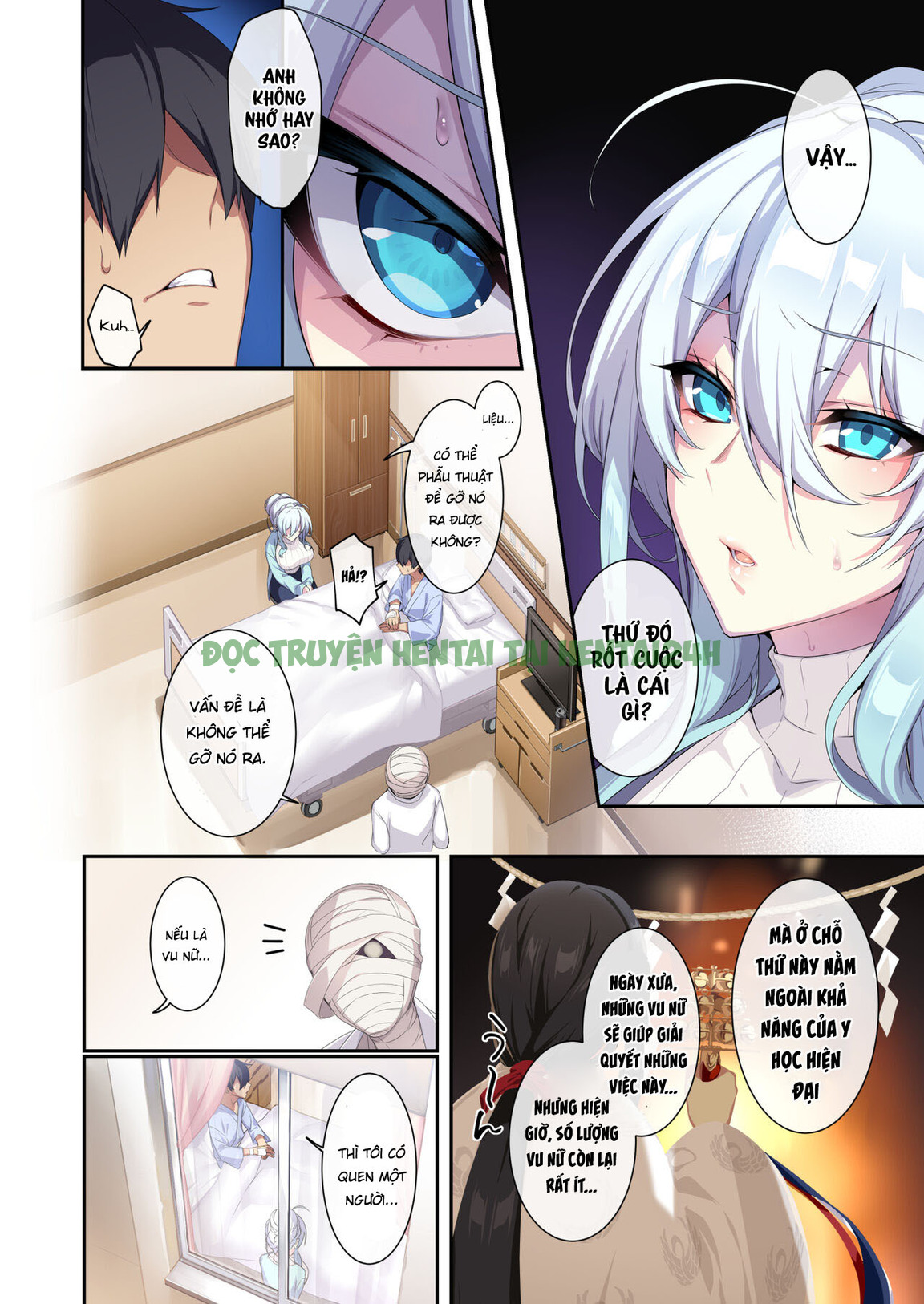 Hình ảnh 8 trong The Shy Snow Woman and the Cursed Ring - Chapter 2 - Hentaimanhwa.net
