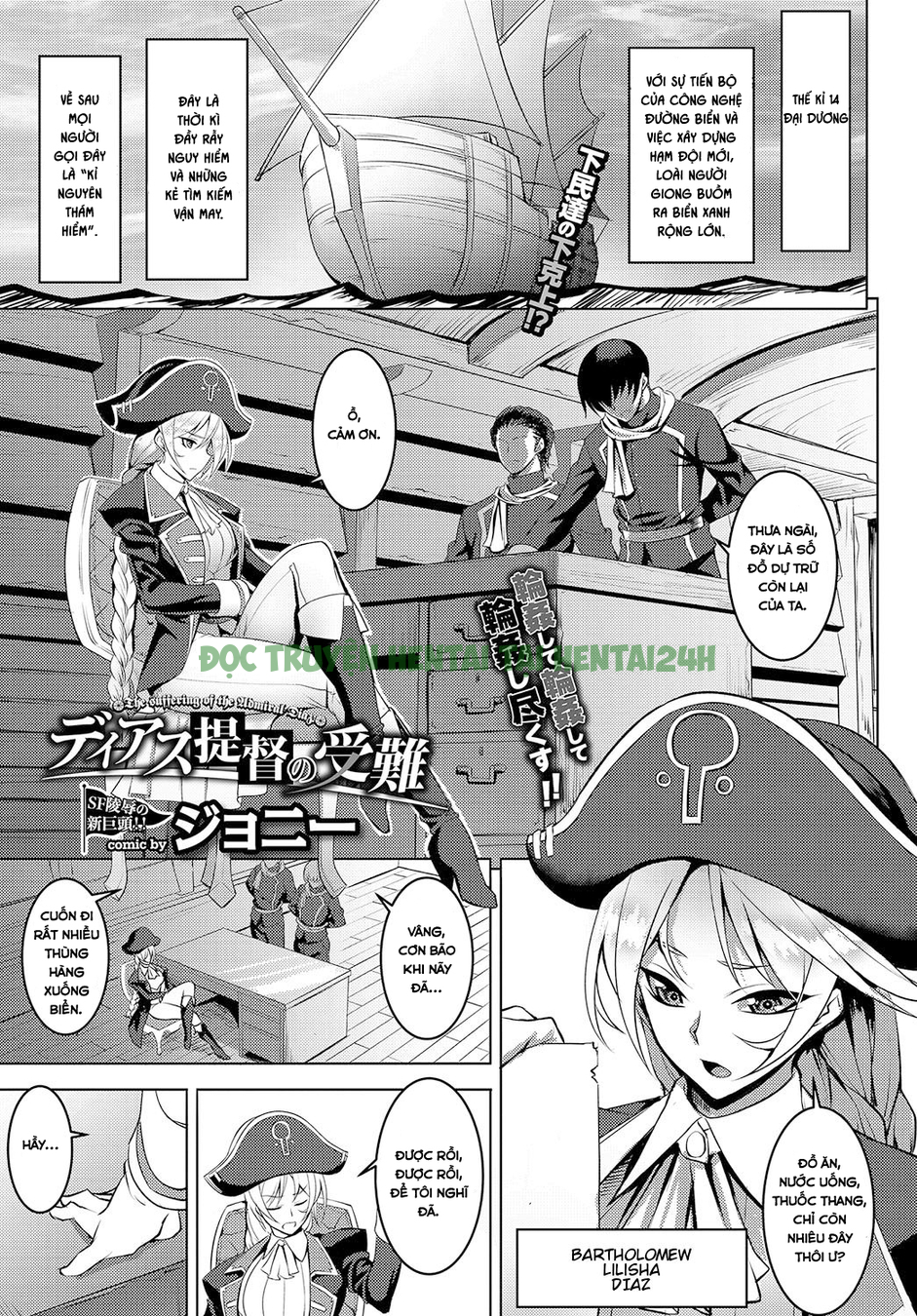 Hình ảnh 0 trong The Suffering Of Admiral Diaz - One Shot - Hentaimanhwa.net