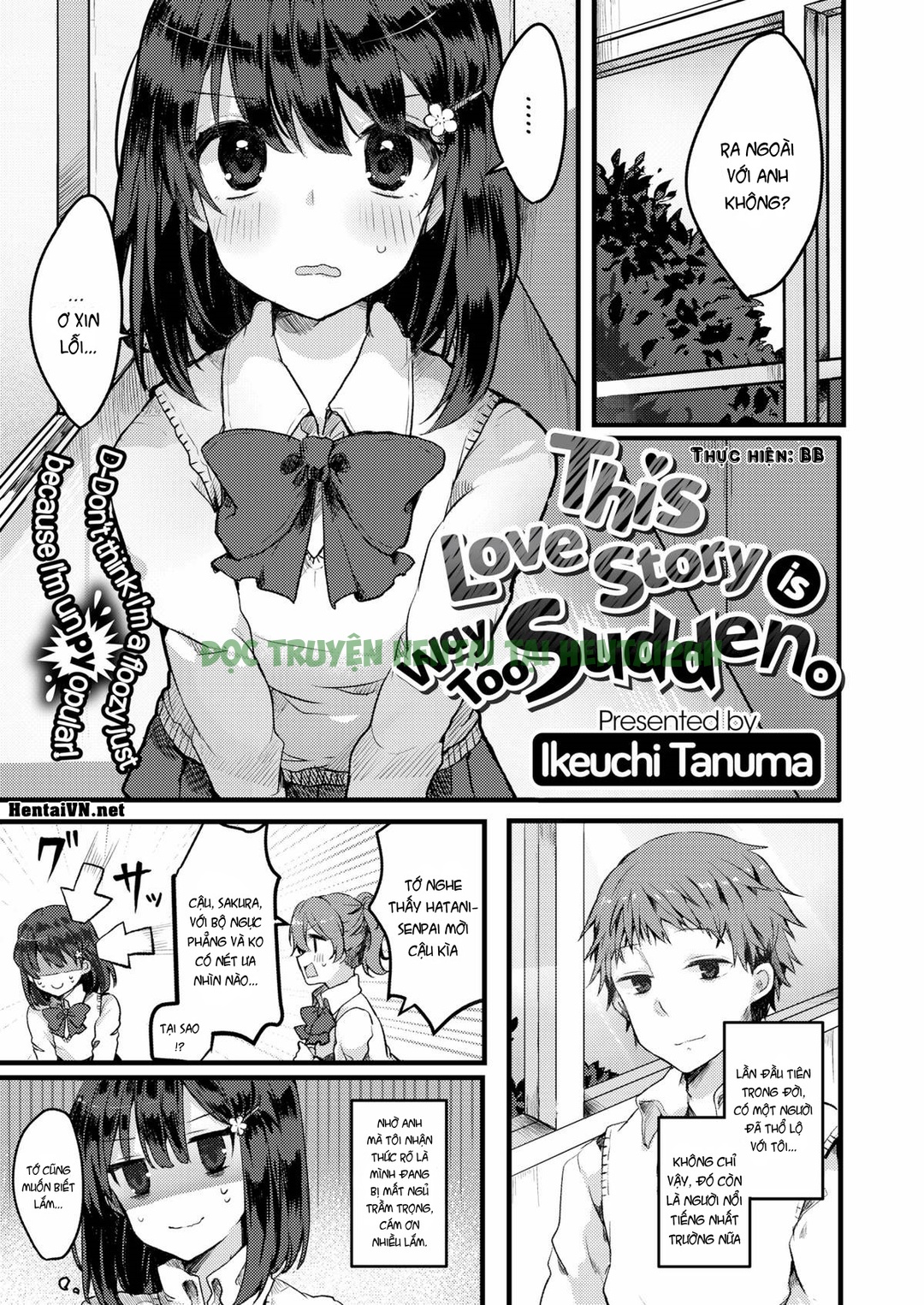 Hình ảnh 0 trong This Love Story Is Way Too Sudden - One Shot - Hentaimanhwa.net