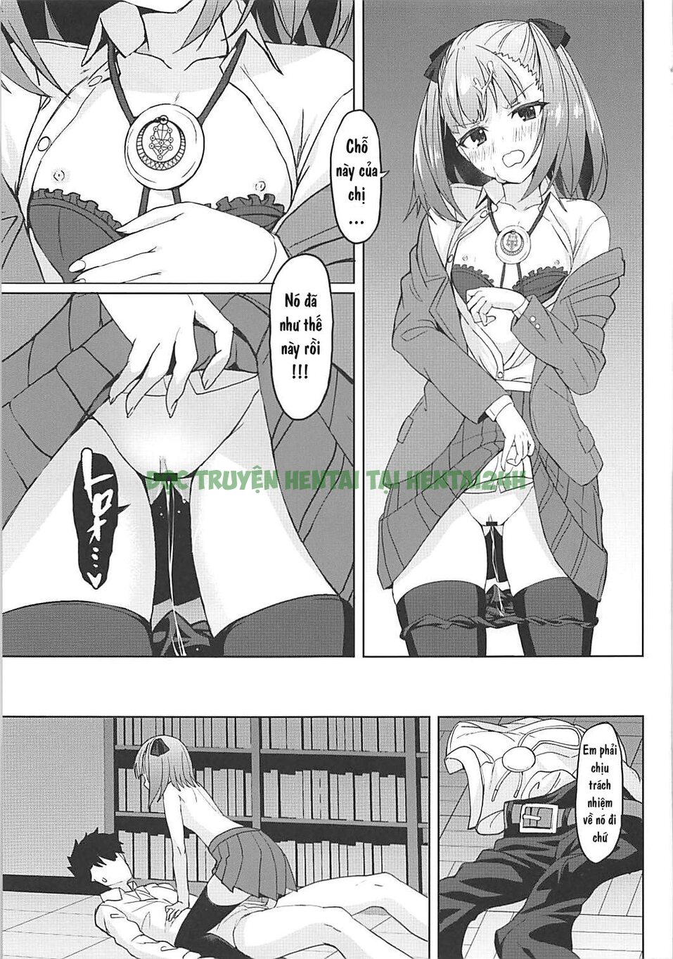 Xem ảnh 11 trong truyện hentai Tokimeki Chaldea Gakuen - One Shot - truyenhentai18.pro