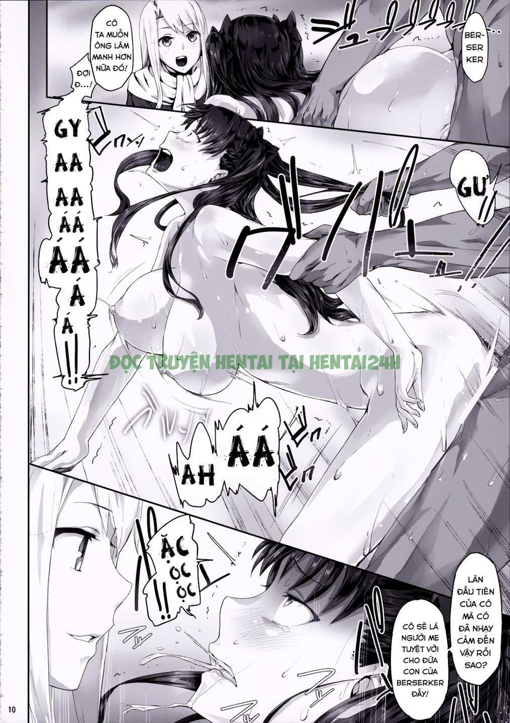 Xem ảnh 9 trong truyện hentai Tosaka Rin Ga Berserker Ni Okasareru Hon - One Shot - truyenhentai18.pro