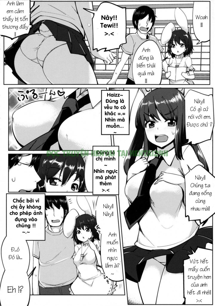 Hình ảnh 3 trong Uwaki Shite Tewi-chan To Sex Shita (3-kaime) - One Shot - Hentaimanhwa.net