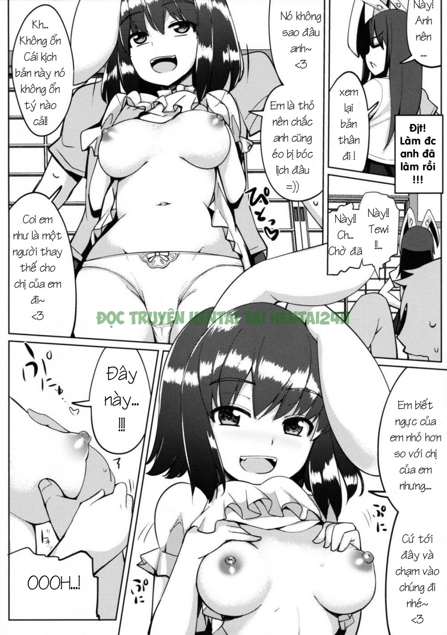 Xem ảnh 5 trong truyện hentai Uwaki Shite Tewi-chan To Sex Shita (3-kaime) - One Shot - truyenhentai18.pro