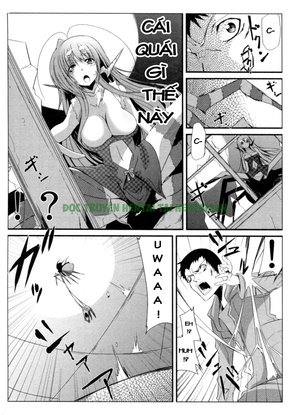 Xem ảnh 2 trong truyện hentai Uwanariduke-Hakudaku Ni Mamireta Dokujo - One Shot - truyenhentai18.pro