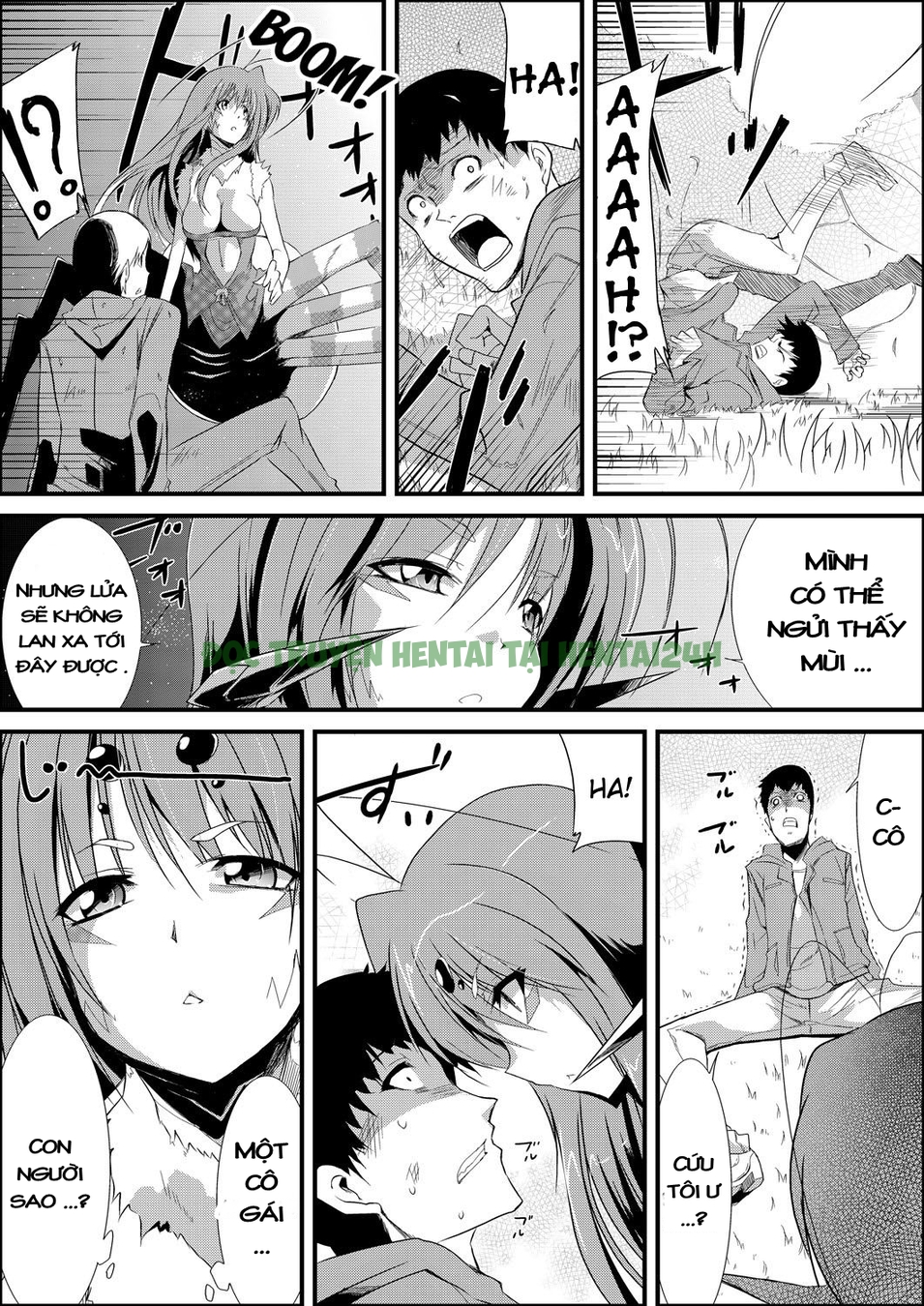Xem ảnh 3 trong truyện hentai Uwanariduke-Hakudaku Ni Mamireta Dokujo - One Shot - truyenhentai18.pro