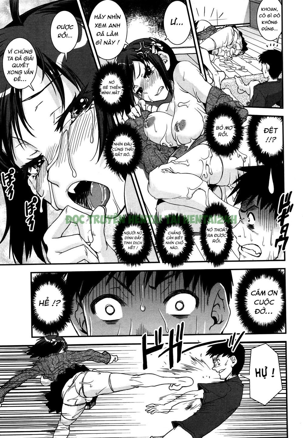 Hình ảnh 14 trong With My Sister Through A Hole - One Shot - Hentaimanhwa.net