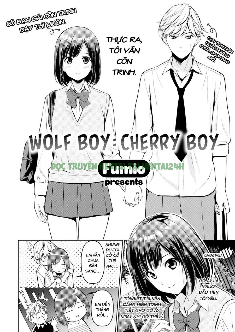 Hình ảnh 1 trong Wolf Boy Cherry Boy - One Shot - Hentaimanhwa.net