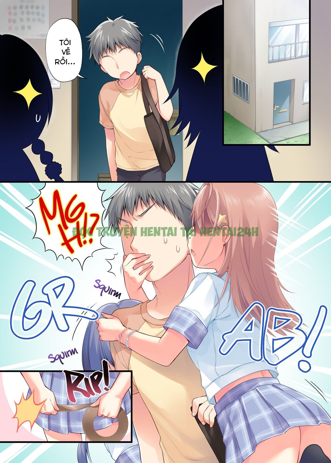Xem ảnh 2 trong truyện hentai You'd Better Be Thankful That You're Getting A Super Energetic High School Girl Like Me For Free - One Shot - truyenhentai18.pro