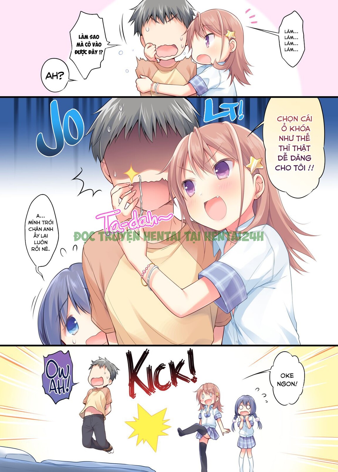 Hình ảnh 3 trong You'd Better Be Thankful That You're Getting A Super Energetic High School Girl Like Me For Free - One Shot - Hentaimanhwa.net